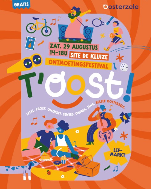 T' OOST 2026 ontmoetingsfestival Oosterzele
