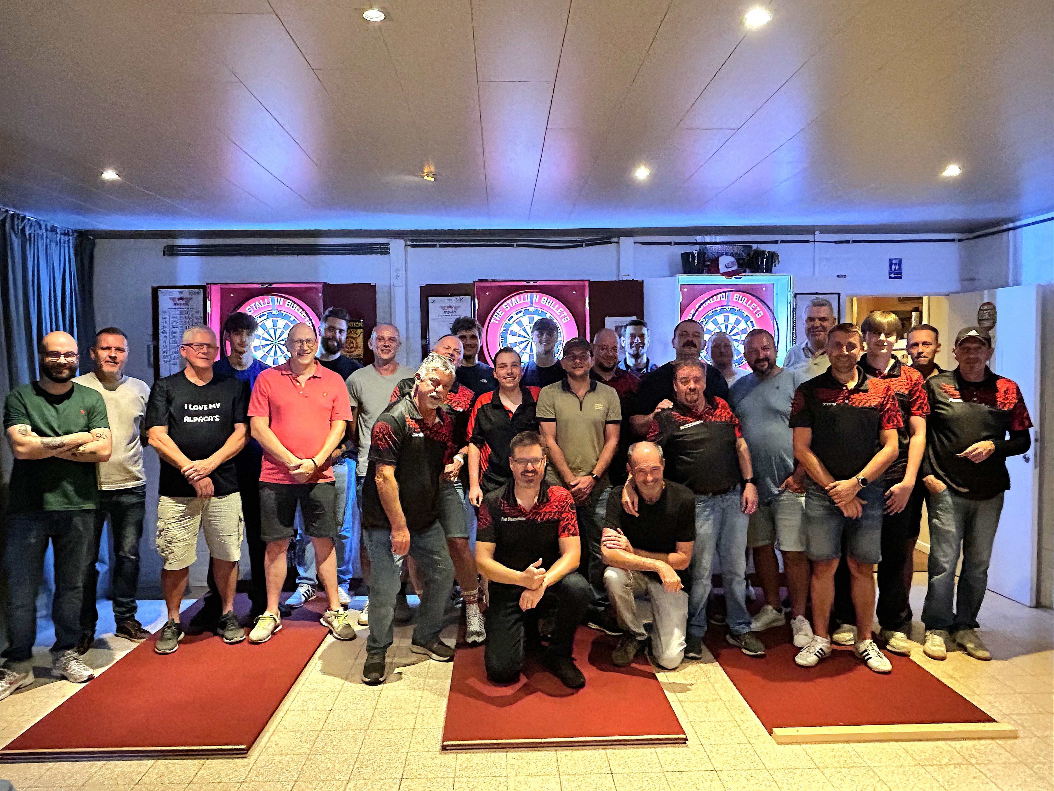 Groepsfoto DC The Stallion Bullets seizoen 2026-2027